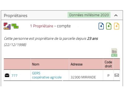 Mon Territoire cadastre PLU ville