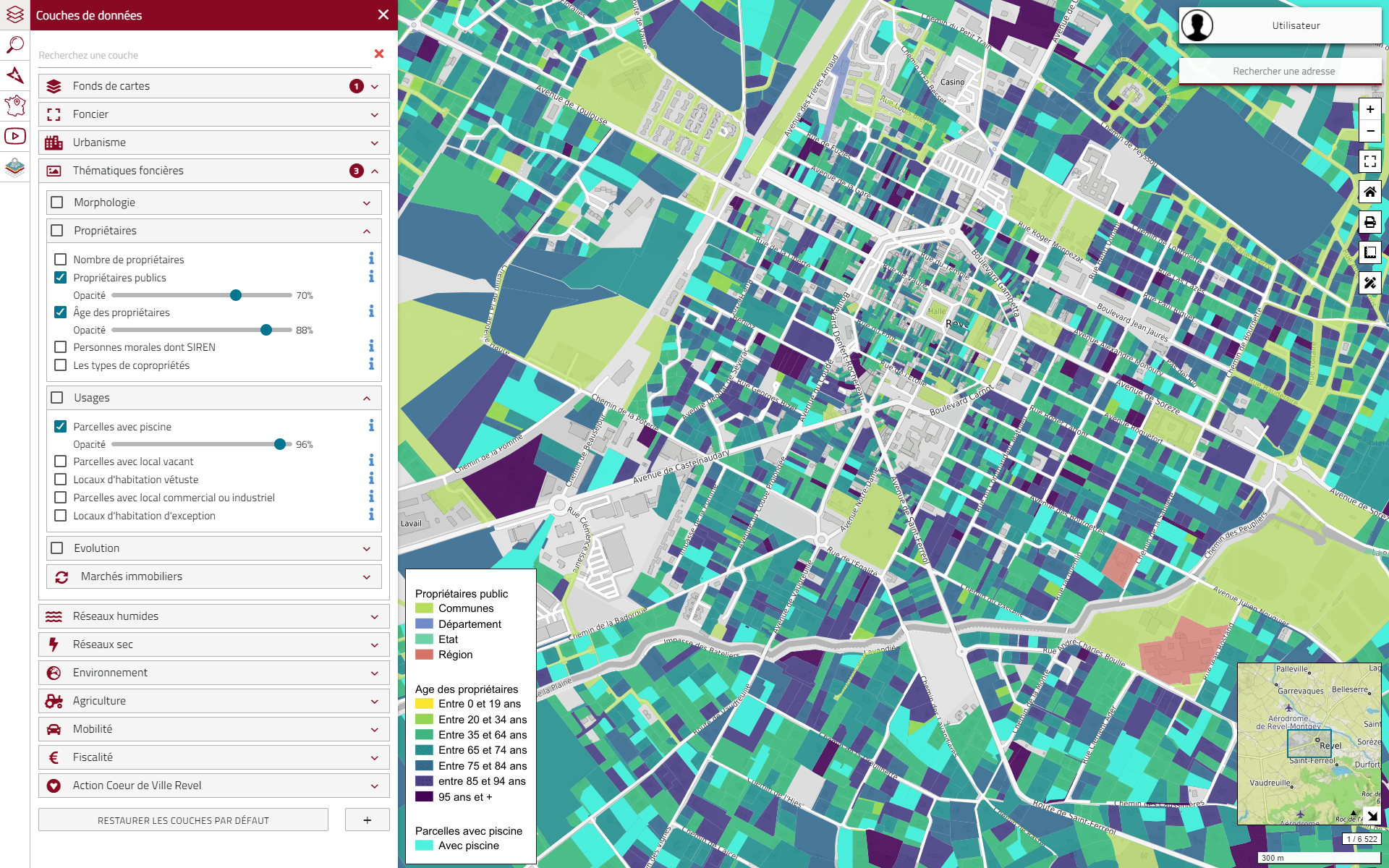 Le SIG de gestion du cadastre des collectivités - Cadastre/PLU