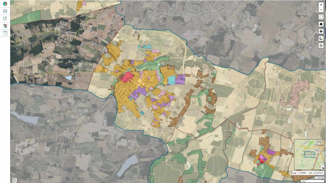 ARAMIS instance cartographique grand public administrés