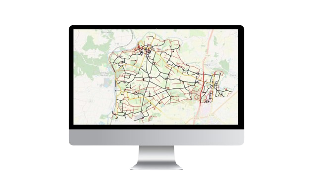 linéaire voirie bd topo dgf