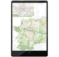 Carte BD TOPO® du linéaire de voirie communal, servant de référence officielle pour le calcul et la mise à jour de la DGF Voirie.